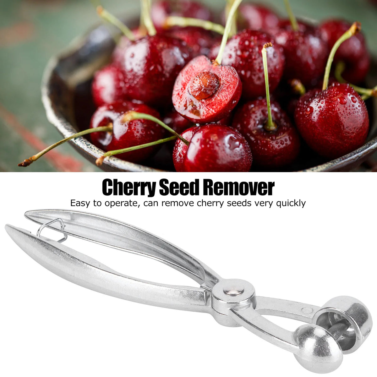 Cherry Pitter Cherry Seed Remover Pitter Aluminum Alloy