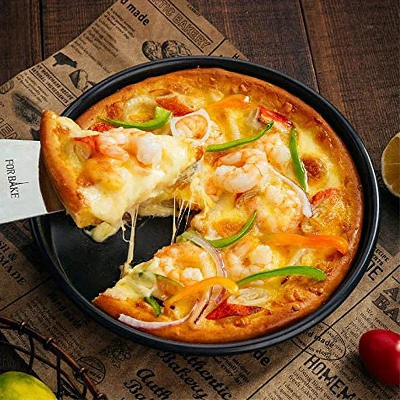 Nonstick Pizza Pan Carbon Steel Round Baking Tray
