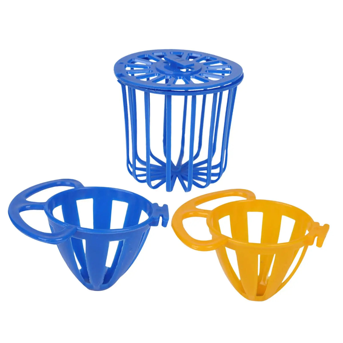 3pcs Bird Cage Food Holder Birdcage Cockatiel Feeding