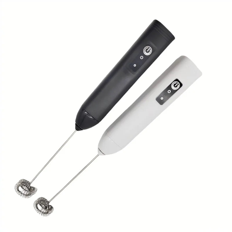 Electric Milk Frother Egg Beater Wireless Type-C Charging