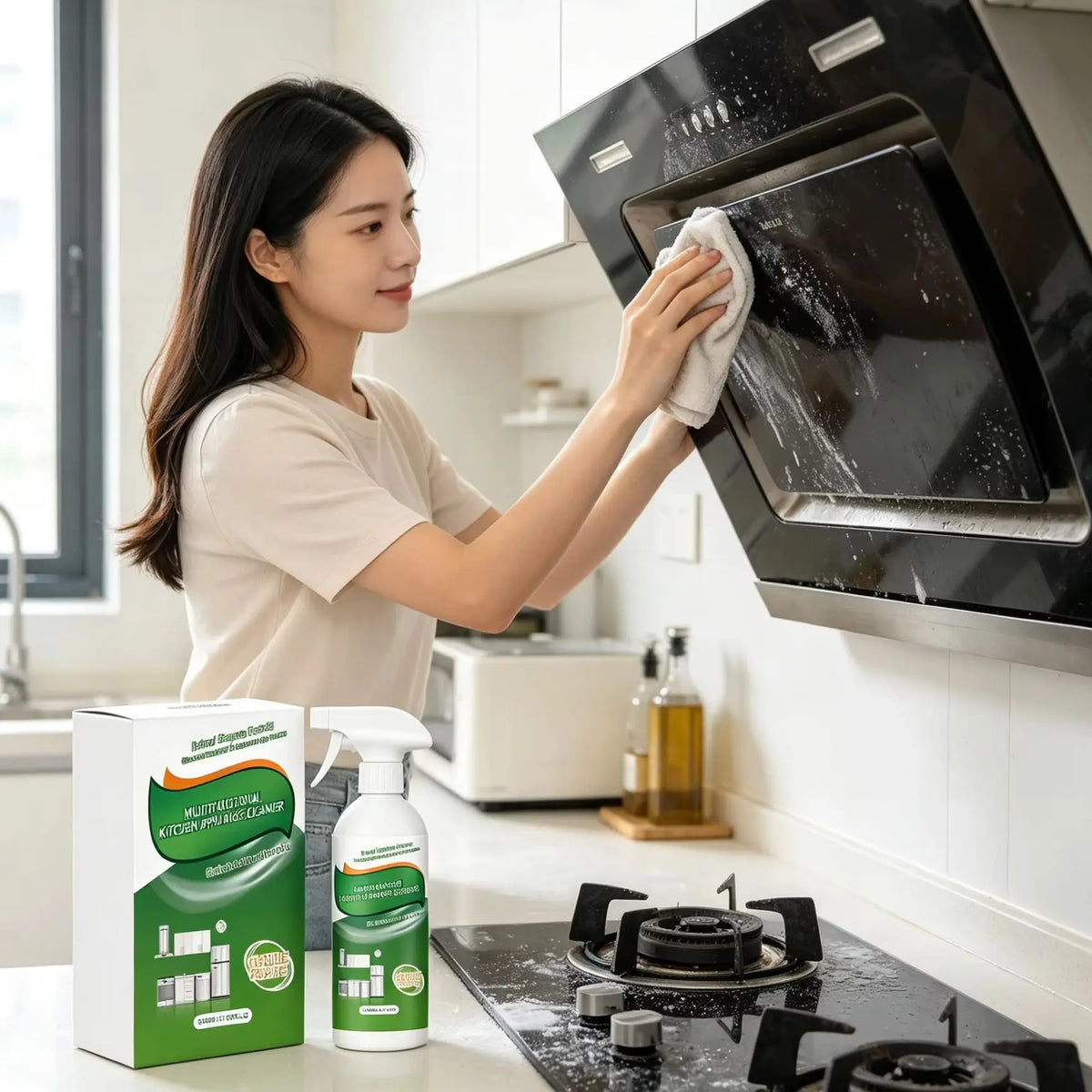 Appliance Cleaner Odor Eliminator Oven Stove Range Hood