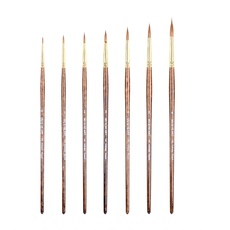 High Quality Pure Kolinsky Hair Artist Paint Watercolor