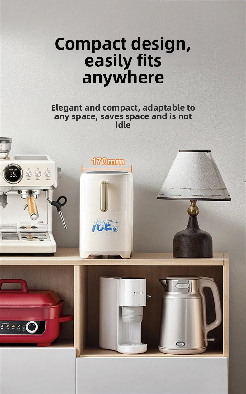 Mini Ice Maker Machine Dorm Student Automatic Ice