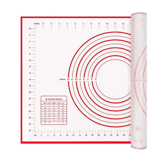 Untior 1pcs Silicone Baking Mat Kneading Pad Dough