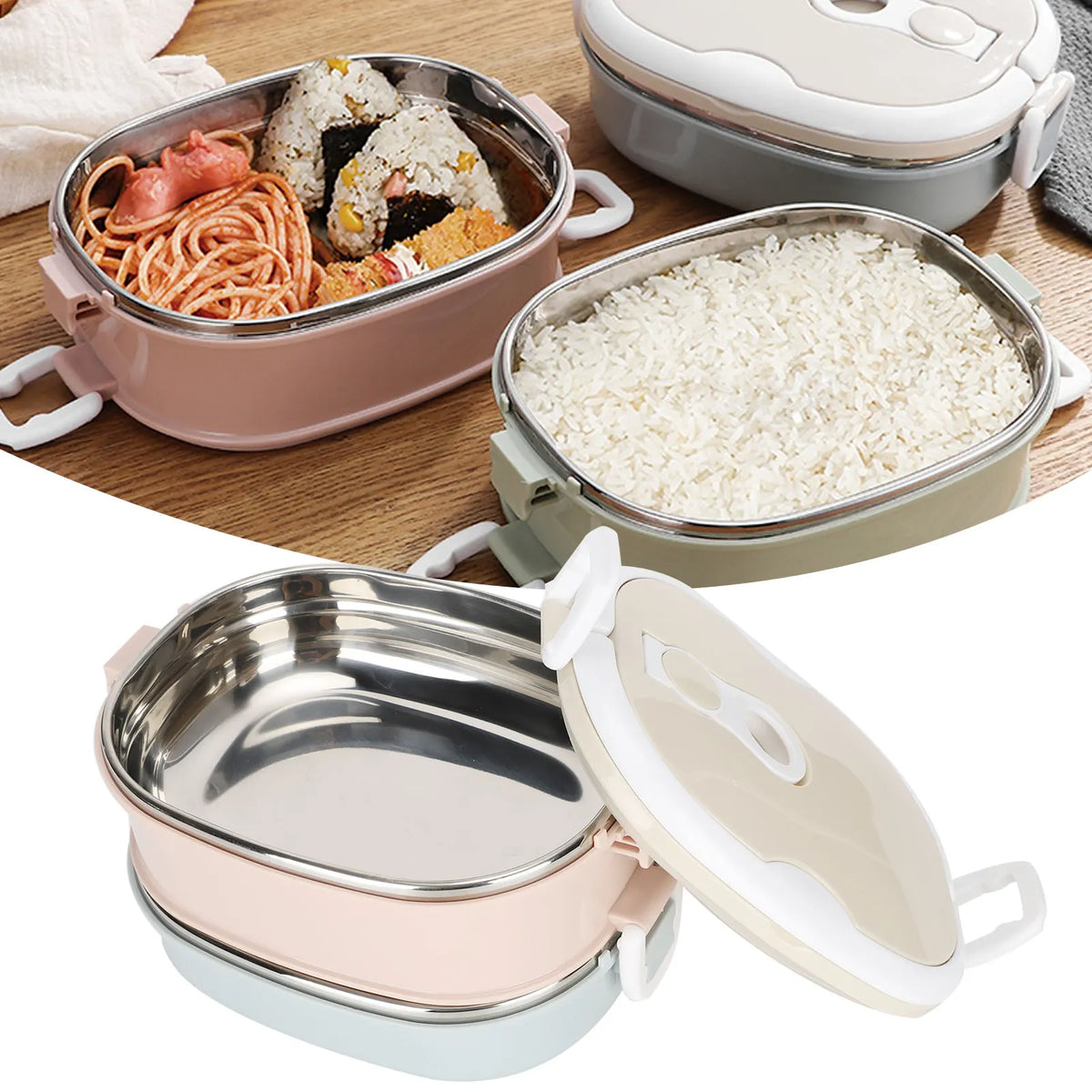 Lunch Box Lunch Box Stainless Steel Food Container