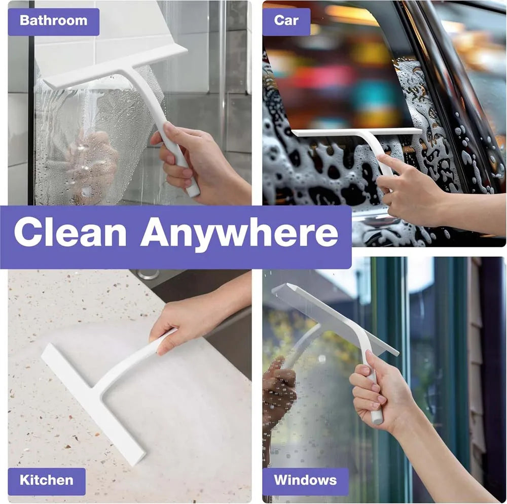 Shower Squeegee Glass Wiper Scraper Shower Squeegee Cleaner