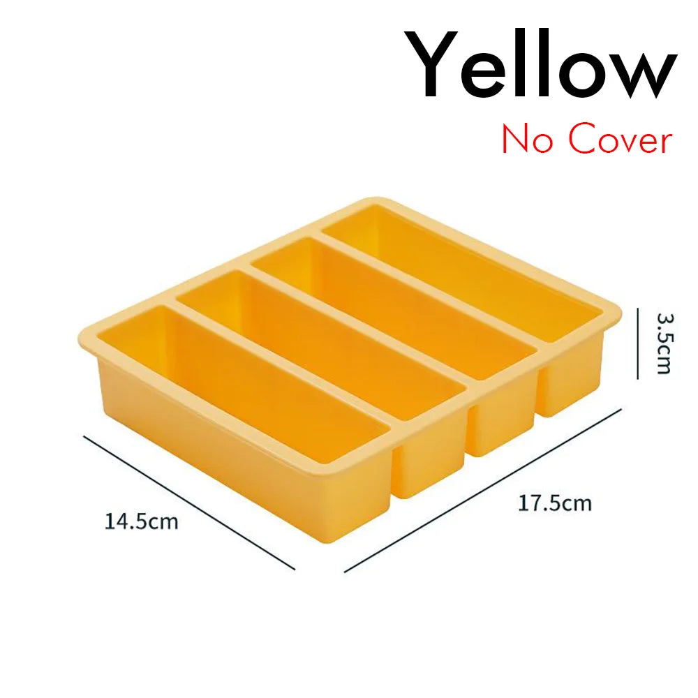 Ice Cube Tray Lid Large Long Ice Mold