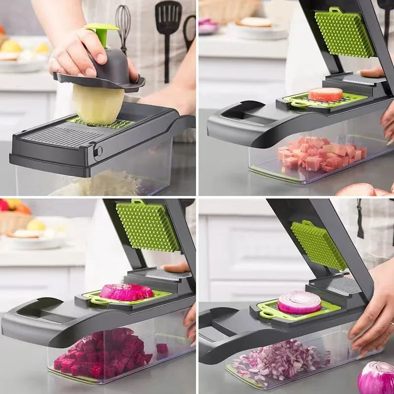 Versatile Vegetable Slicer Cutter Shredder Potato Carrot Scraper