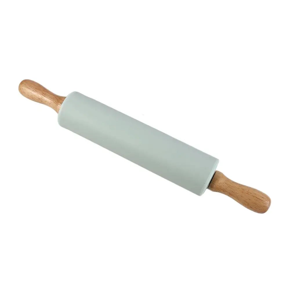 Reusable Thickened Rolling Pin Pastry Mat Round Silicone