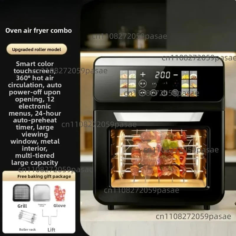 Large-Capacity Touchscreen Smart Multi-Function Air Fryer Oven