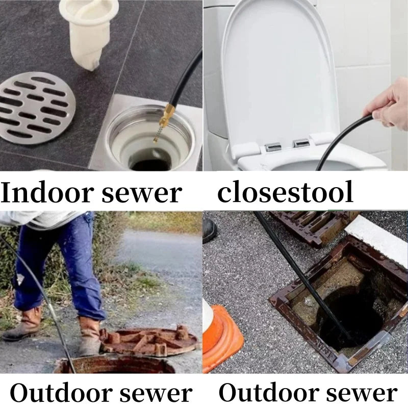 Sewer Cleaning Hose Pressure Hose High-Pressure Cleaning Machine