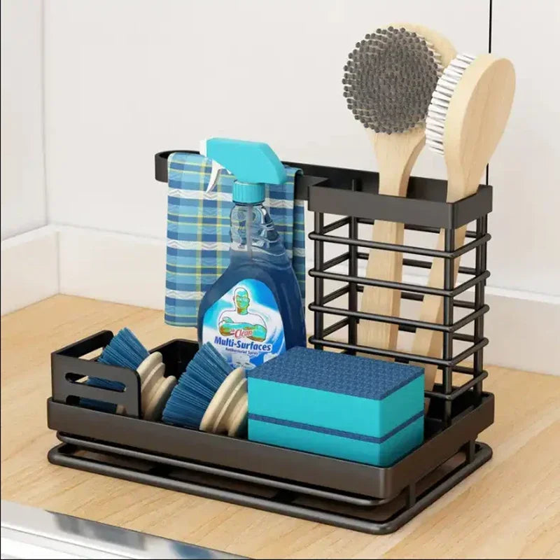 Sink Stand Sponge Holder Dish Drainer Organizers Storage