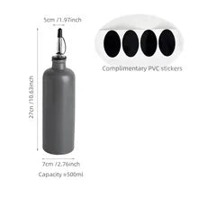 Ceramic Oil Pot Seasoning Bottle Olive Oil Vinegar