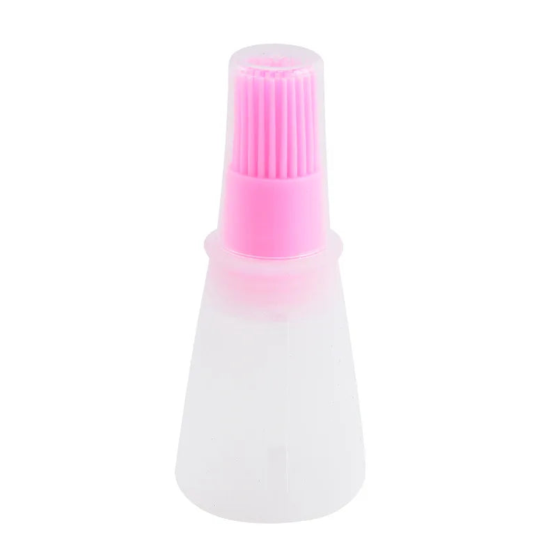 Barbecue Oil Brush Silicone Bbq Honey Oil Bottle