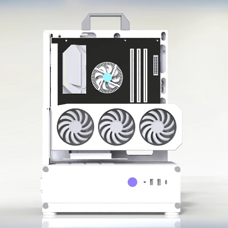 Open Frame Pc Case 240/360 Liquid & Air