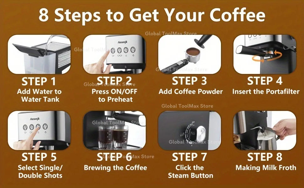 Detachable Fully Automatic Coffee Machine Grinder Machine