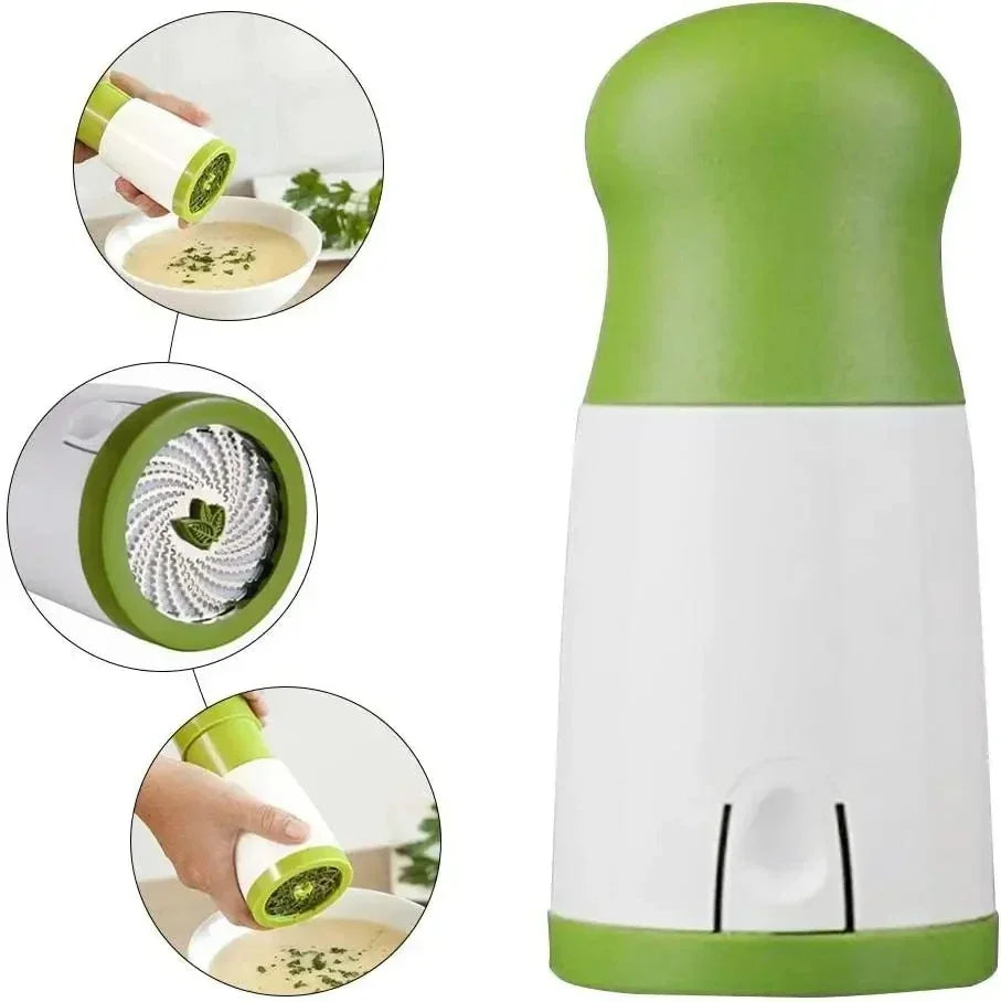 Herb Grinder Spice Mill Parsley Shredder Chopper Fruit
