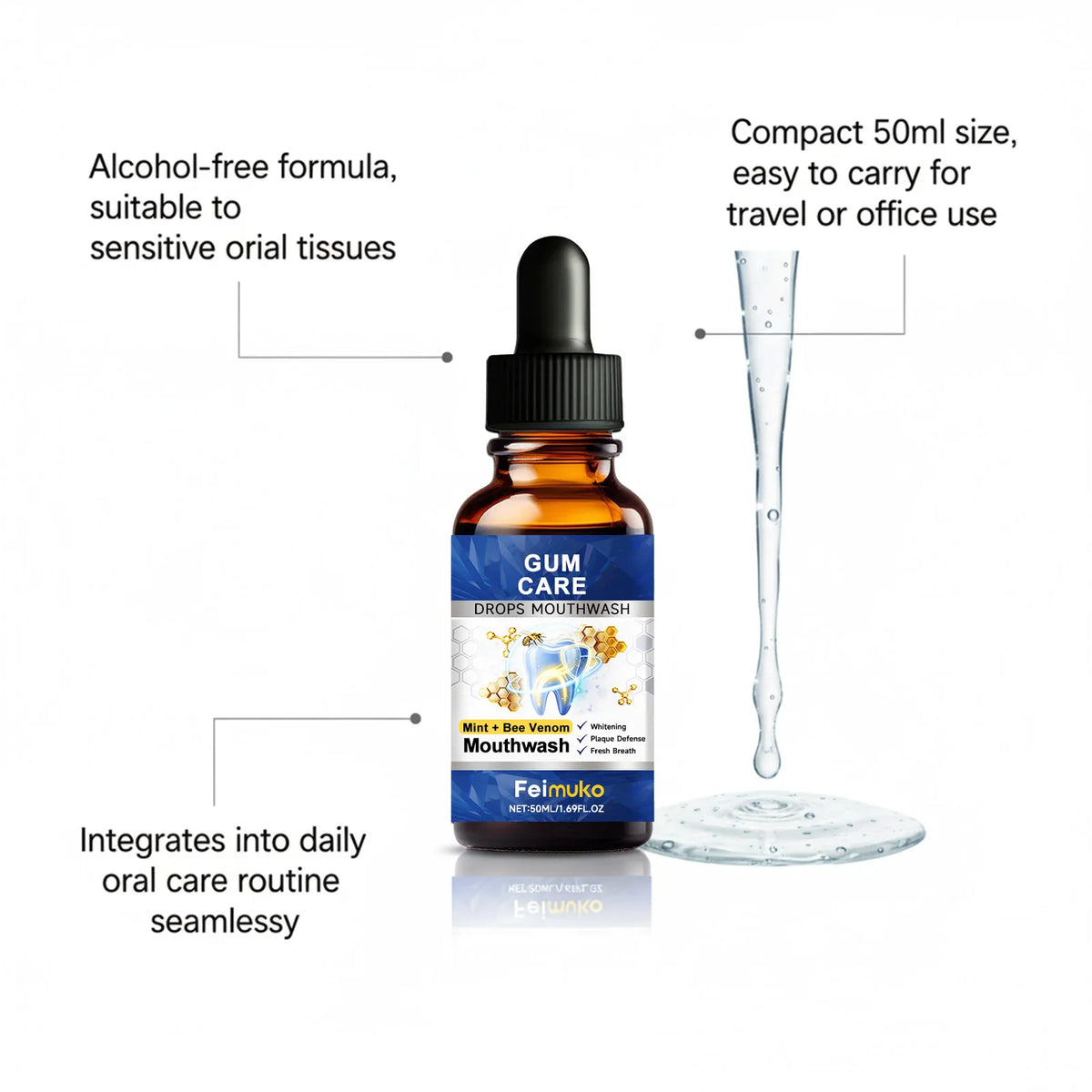 50ml Damaged Gum Repaircare Gel Serum Relieve Sore