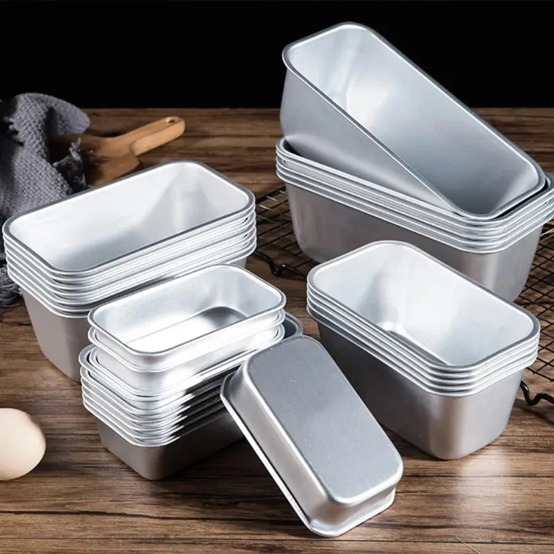 Size Aluminium Loaf Pan Rectangle Baking Cake Mold
