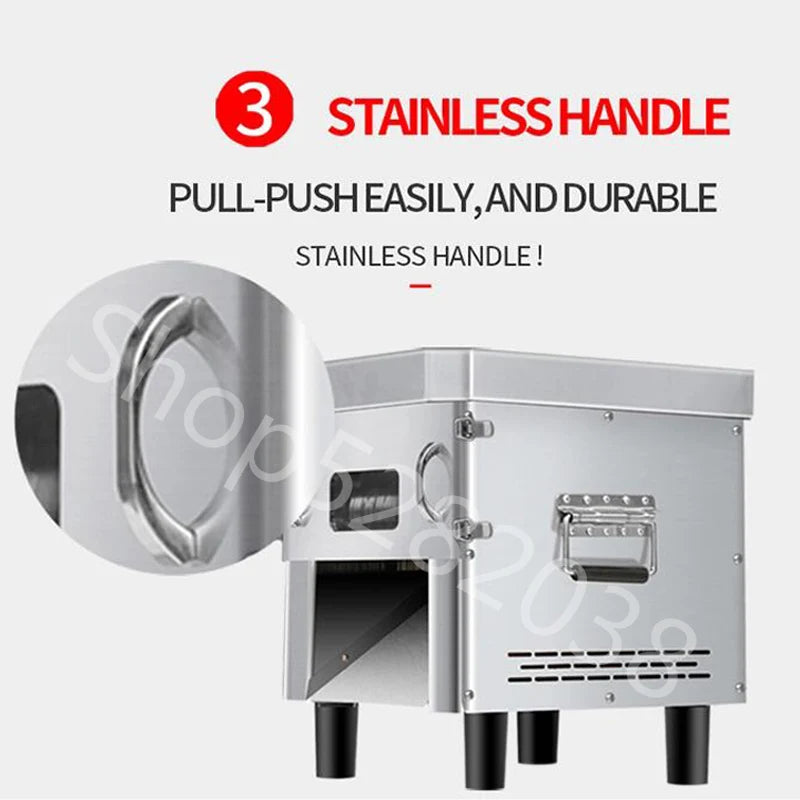 850w Fresh Meat Slicer Cube Cutter Machine Meat