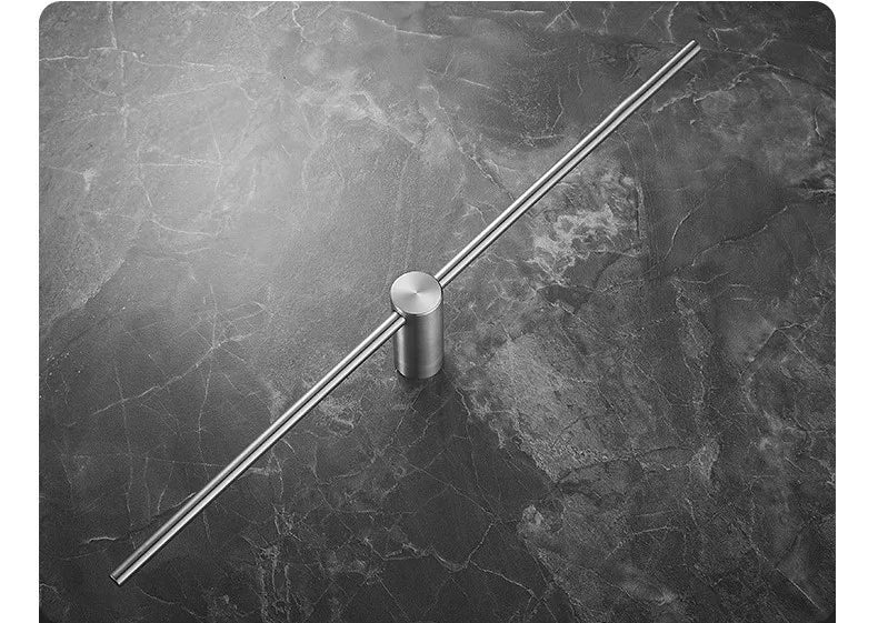 40/50/60/70/80cm Movable Towel Rack Bath Towel Holder Wall