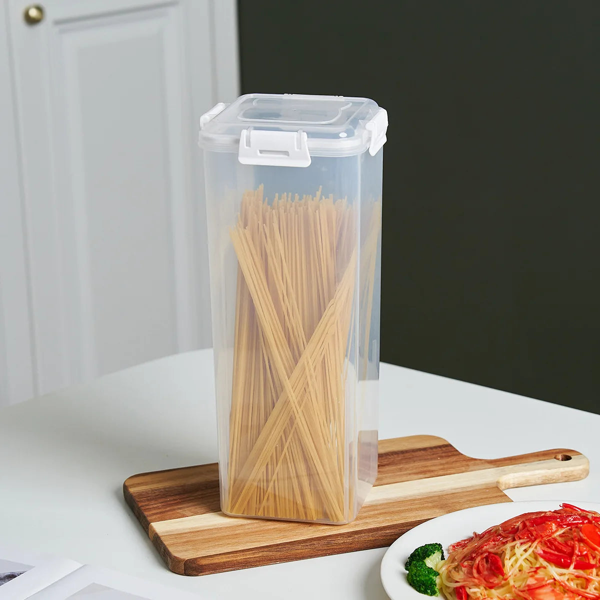 Bread Loaf Container Clear Airtight Bread Box Lid