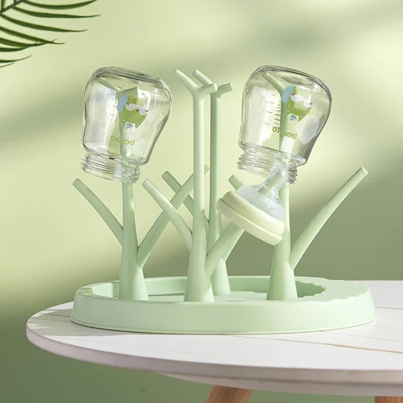 Baby Bottle Holder Cleaning Dryer Drainer Removable Baby