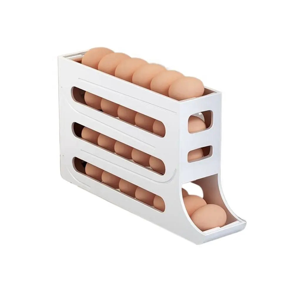 Practical Refrigerator Egg Storage Box 30 Grids Plastic