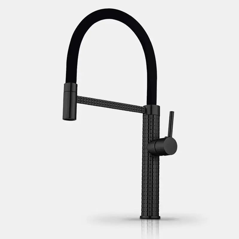 Faucet Steel Drill Universal 360 Rotate Pull-Out Faucet