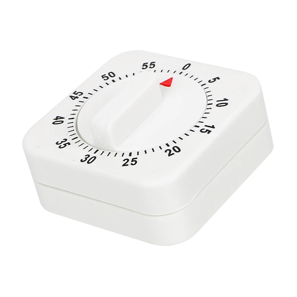 Hilife Practical 60 Minutes Timer Cooking White Square