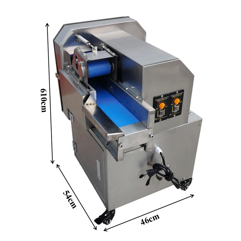 Commercial Vegetable Cutter Electric Slicer Stainless Steel