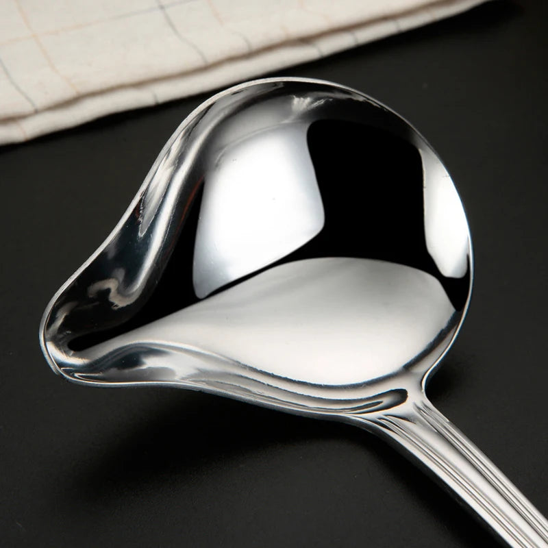 1pc Stew Dipper Long Handle Cooking Soup Stainless