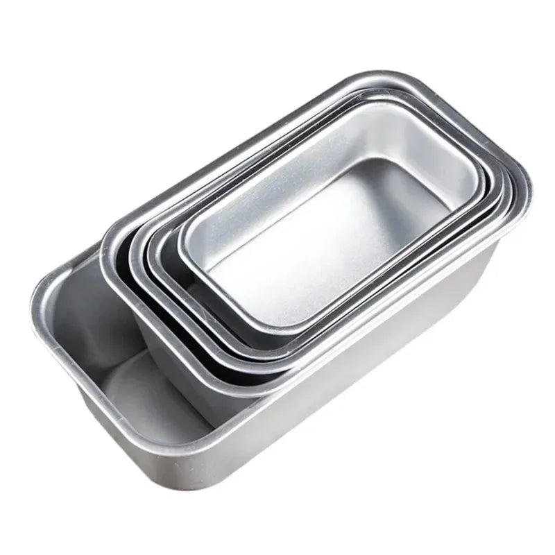 Size Aluminium Loaf Pan Rectangle Baking Cake Mold