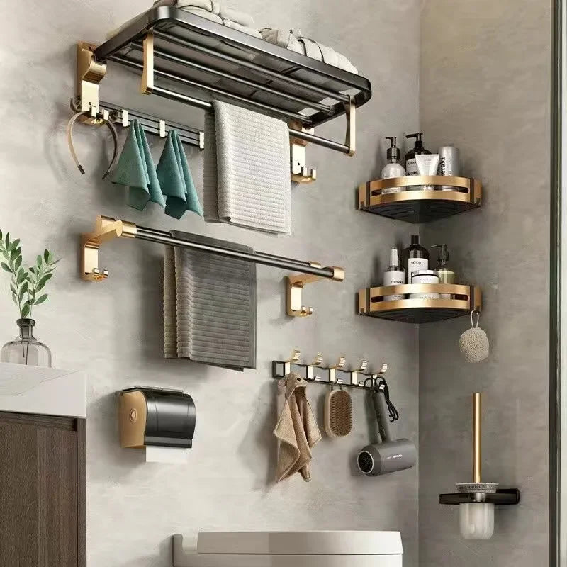Bathroom Holder Toilet Paper Holder Towel Rack Toilet