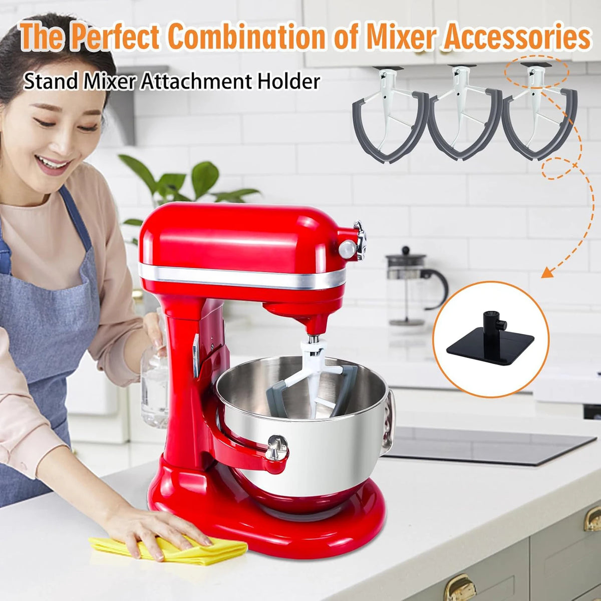 Stand Mixer Attachment Holders Food Mixer Hooks Organizer