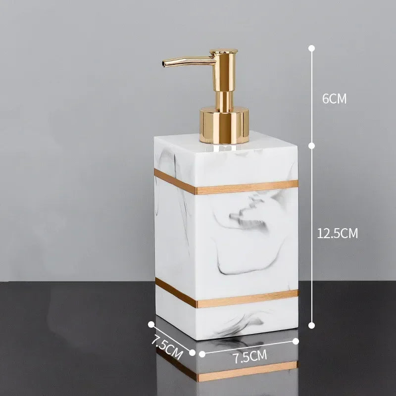 Nordic Natural Resin Lotion Bottle Mouth Cup Soap