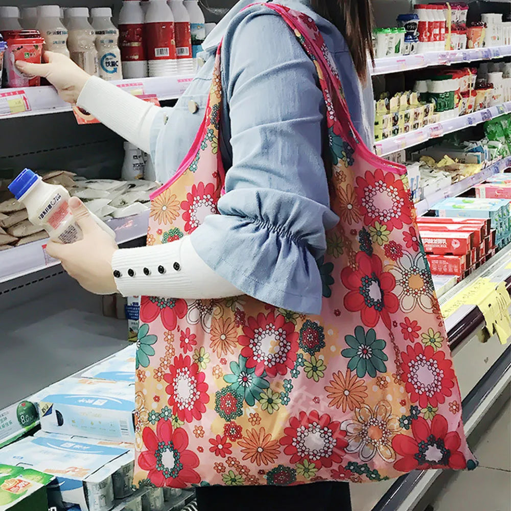 Large Shopping Bag Reusable Eco Bag Grocery Package