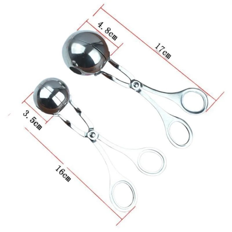 Meat Ball Maker Stainless Steel Clip Round Rice
