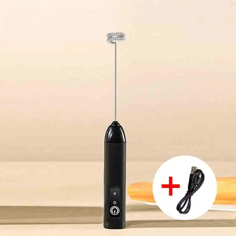 Gbbma Rechargeable Handheld Egg Beater Froth Mixer Automatic