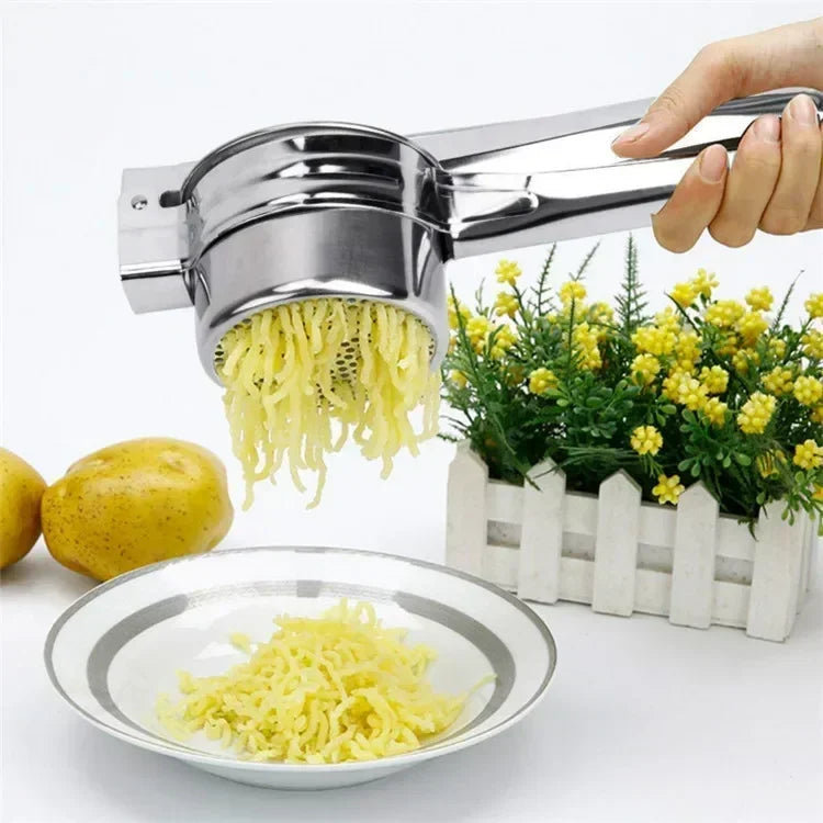 Masher Ricerpress Mashed Potatoes Stainless Steel Crushing Puree
