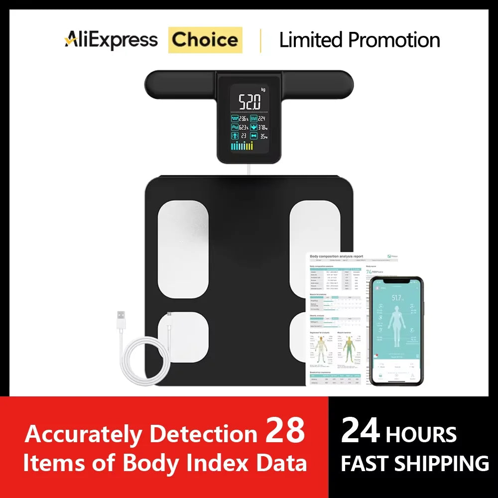 Smart Bioimpedance Scale Smart Body Composition Scale Digital