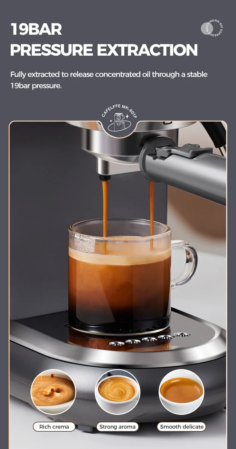Cafelffe 4-In-1 Coffee Maker /Cold Dolce Gusto&Nespresso Capsule