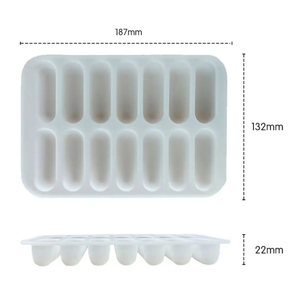 Sausage Maker Mould Silicone Mold Diy Non-Stick 14