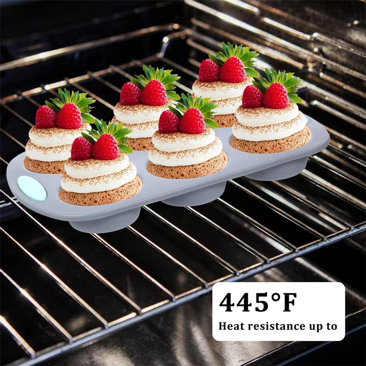 Silicone Fluted Cake Pans Non-Stick Oven Baking Pans