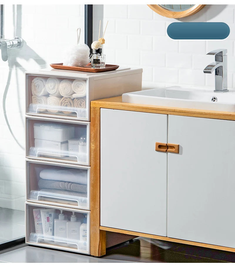 Large Closet Storage Drawer Box Plastic Drawer Clothes