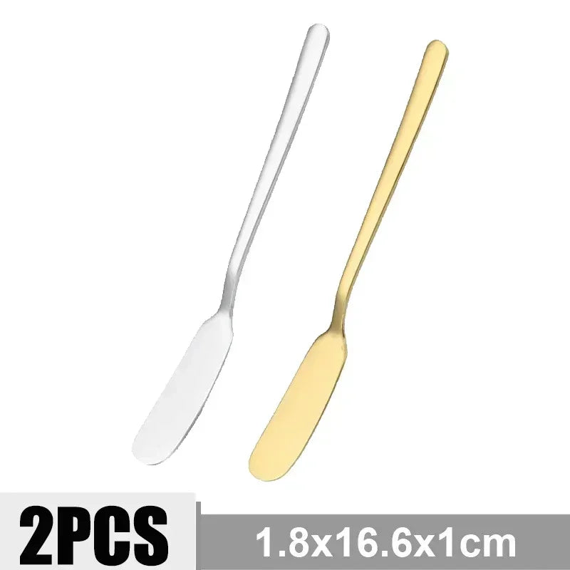 4/1pcs Butter Knifes Stainless Steel Cheese Cutter Knifes