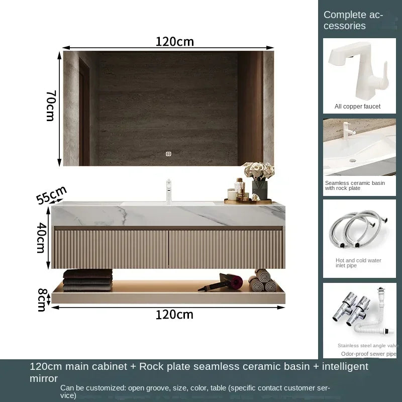 Combination Organisers Bathroom Cabinet Storage Basin Countertop