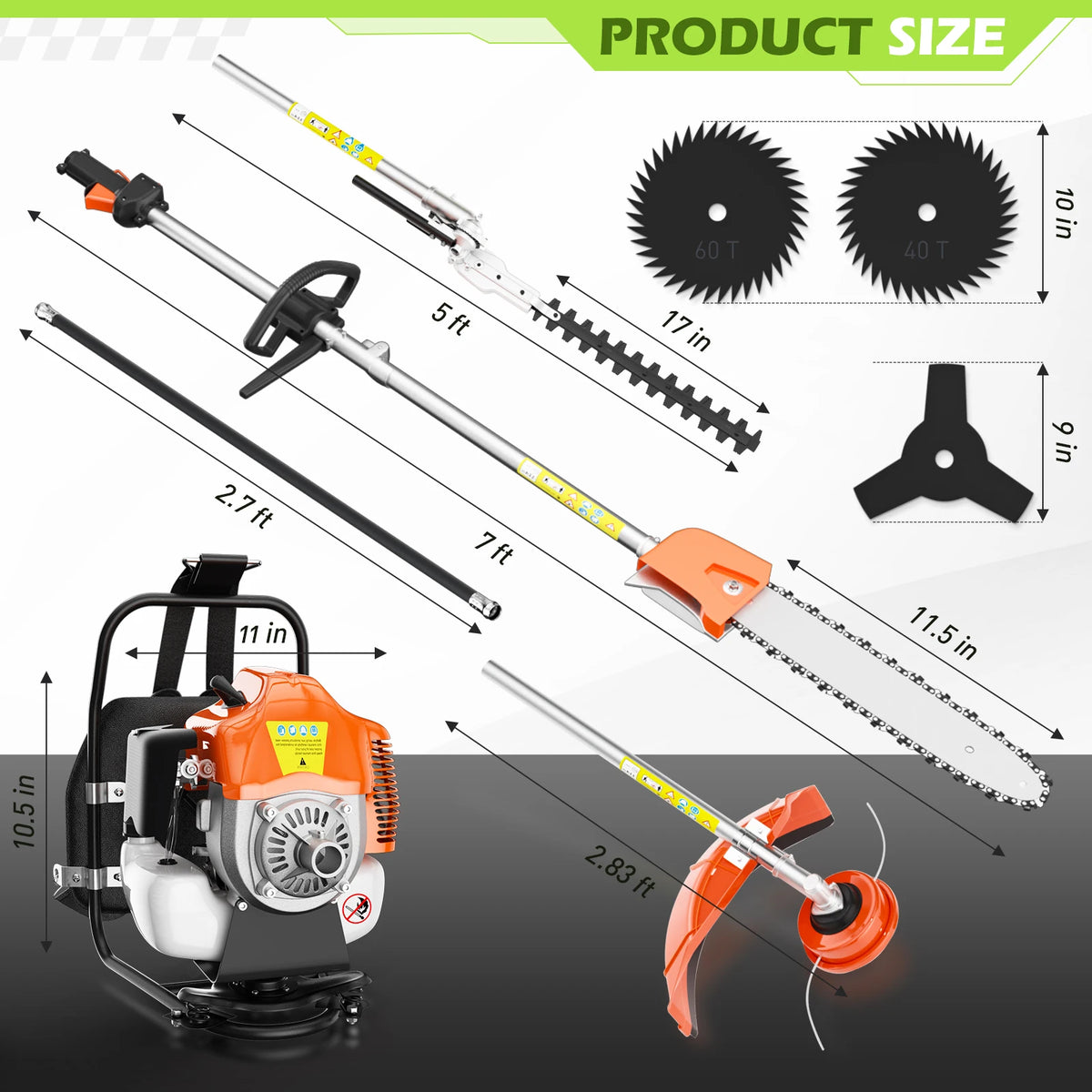 52cc In Gas Hedge Trimmer Brush Cutters Weed