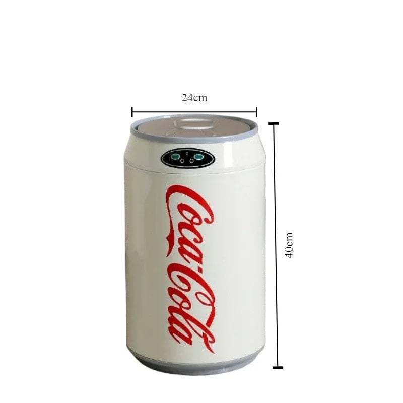 Creative Cola Trash Can Waste Bins Automatic Smart