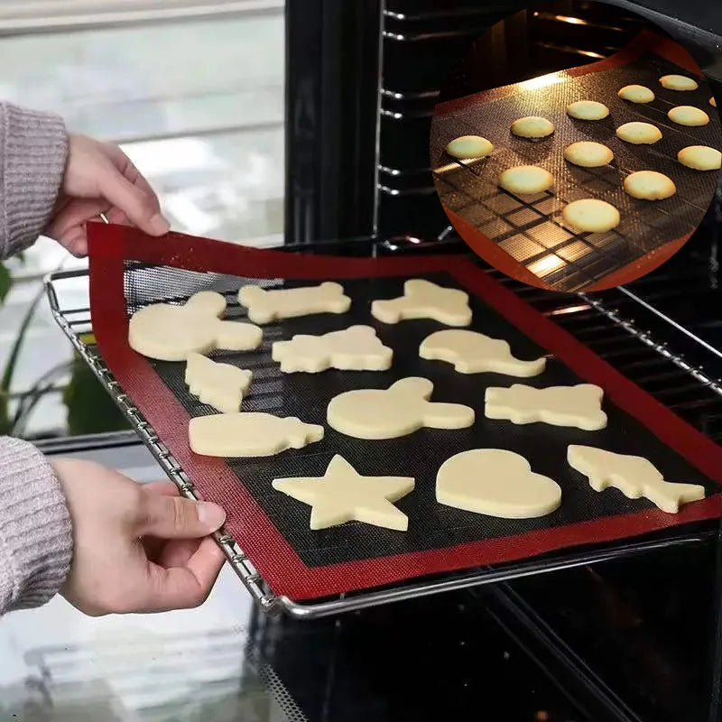 30x40cm Silicone Mat Baking Tray Baking Net Mat